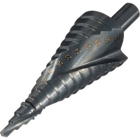 Foret Etage HSS Foret Conique Metal 4-32mm pour Visseuse sur Acier Bois Plastique (1/5)