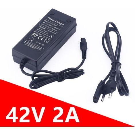 Chargeur hoverboard 42V 2A pour Scooter EU Plug (1/4)
