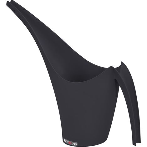 KOTARBAU® Arrosoir Plante Intérieur - Plastique - 1,5 L - Anthracite - Long Bec - Arrosoir Jardin - Design Moderne - pour Maison Balcon - Léger Facile à Nettoyer (1/5)