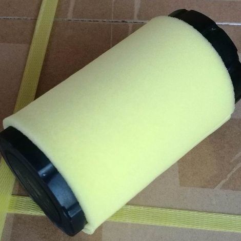 Briggs & Stratton genuine air filter pre-filter, compatible with models 793569 + 793685. Air filter parts for engine maintenance.