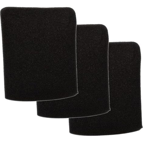 Lot de 3 filtres en mousse pour aspirateur Parkside NTS PNTS 1300 A1 IAN 55929 1300A1 PWD 20 A1 PWD 12 A1 (1/4)