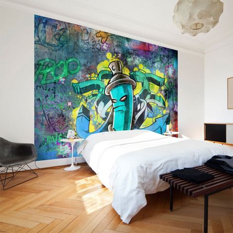 Papier Peint "Graffiti Maker" 70 x 100 cm (1/2)