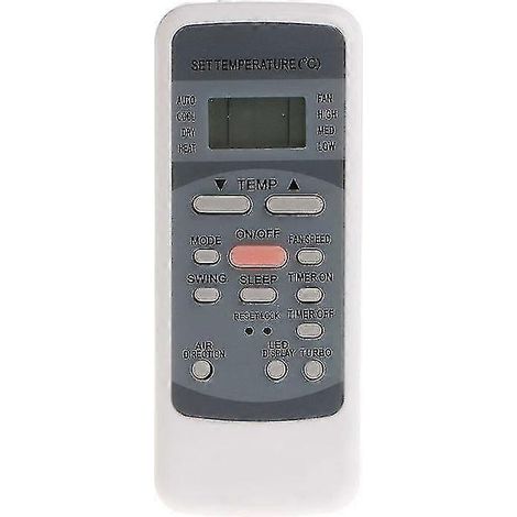 Télécommande compatible - Convient aux climatiseurs portables split Midea R51m/ce, R51d/e, R51m/bge (1/5)