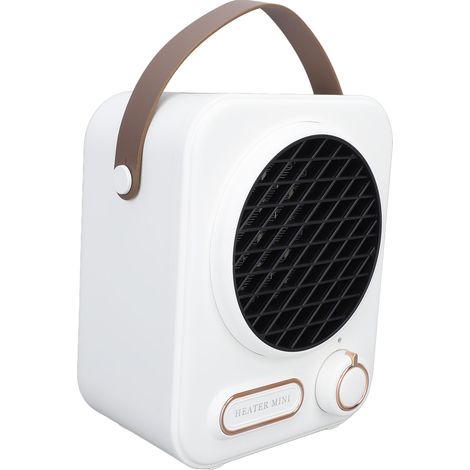 Chauffage d'appoint électrique portable PP 1000W à chauffage rapide, protection contre la surchauffe, ventilateur pour chambre ou bureau, prise UE 220V (1/5)