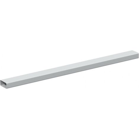 Tube rectangulaire rigide 55x220 Lg 1,5M - TPR 300 S&P UNELVENT - 833617  Conduit long. 1,5m