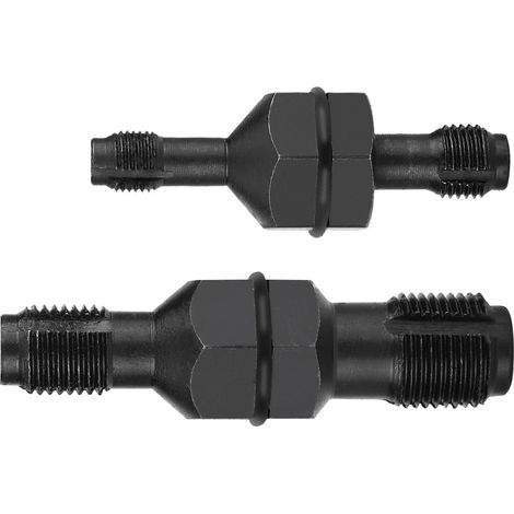 Jeu de 2 tarauds à fileter pour bougie, acier carbone, pas M10x1.0, M12x1.25, M14x1.5, M18x1.5 (1/5)