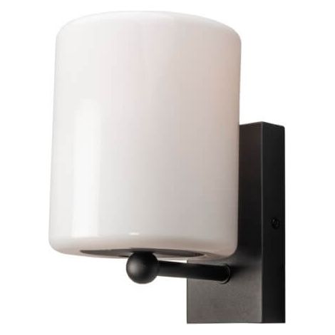 Applique Portici noir avec fenêtre blanche - 7356-752