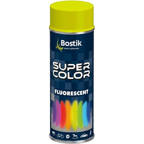 Spray fluorescente Bostik 400ml giallo (1/2)