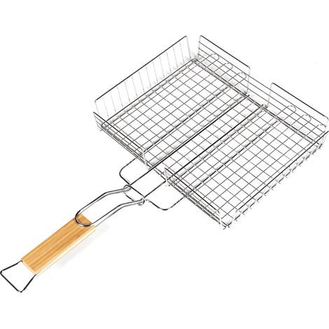 SOMAGIC - Grille rectangulaire en acier chromé Somagic 32 x 25 cm