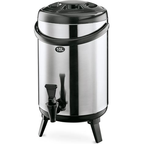 Thermobehälter, Thermogetränkebehälter, Getränkebehälter mit Zapfhahn - 10L