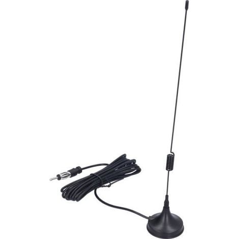 Antenne Magnétique Pour Voiture - Renforcement Signal FM - Installation Plug And Play - Universelle - 1 Pièce