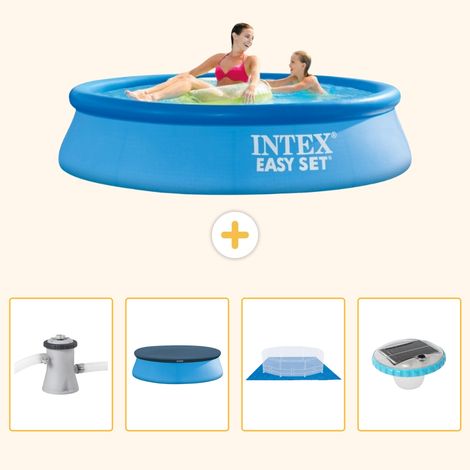 Intex Piscine Easy Set Ronde - 244x61 cm - 5-pièces  S248 (1/5)