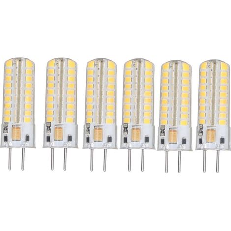 12V Ampoule De Maïs 360 Ampoule LED Tubulaire Pour Suspension Rustique,GY6.35 Ampoule LED Dimmable 7W, Lustres, Appliques Murales, Vanité(CHALEUREUSE) (1/5)