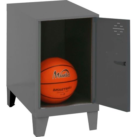 Simonrack Mini Aufbewahrungsschrank Anthrazit aus Metall (1/3)