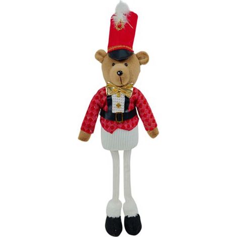 Orso Soldato Natalizio Decorativo H67 natalizio decorazione albero di natale new idea regalo bambini