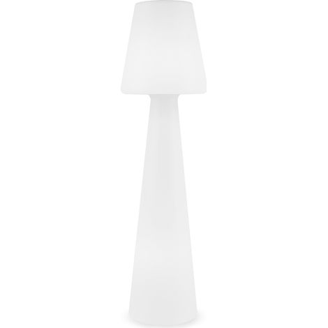 LOLA 200 cm de haut. Lampadaire avec câble pour l'intérieur et l'extérieur. Lumière LED blanc chaud (1/3)