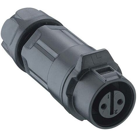 Lutronic 2340 02 T06 CB A Connecteur rond femelle, droit Nombre total de pôles: 2 1 pc(s) (1/3)