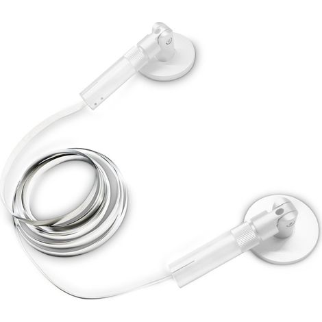 Ideal Lux Faretto Tesi 1 luce Bianco Alluminio Metallo