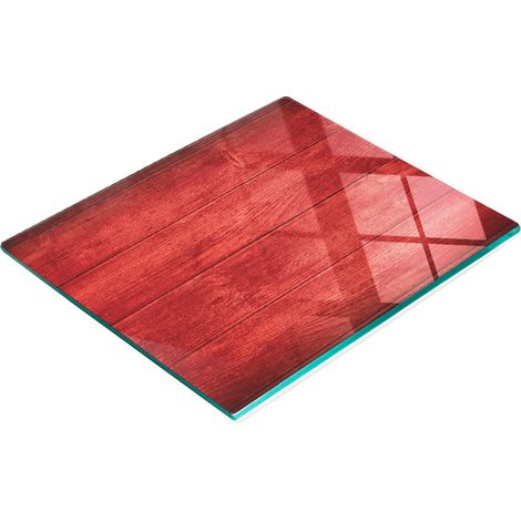 Tablero de cocina de vidrio templado con gr谩ficos decorativos, tableros de madera de 60x52 cm.