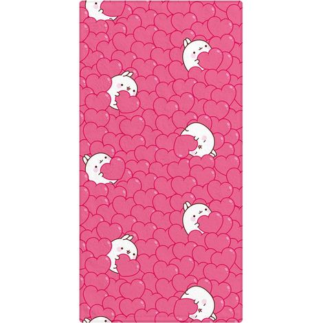 MOLANG SERVIETTE DE BAIN HEARTS 150 X 75 CM SAKAMI MERCHANDISE