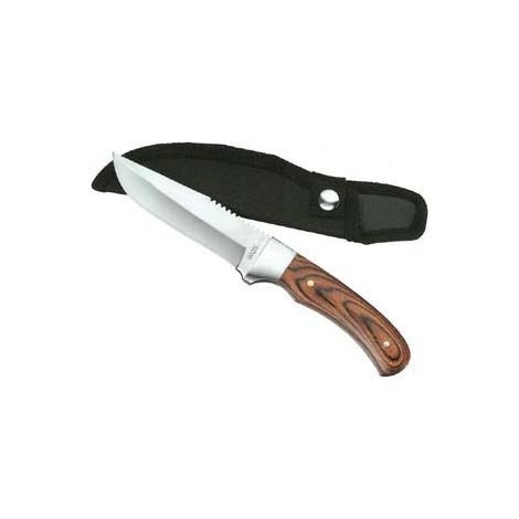 COLTELLO PUGNALE CON FODERO- - lama cm.10 - 28060 - 1 pezzi AUSONIA