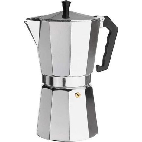 Moka Induction Cafetiere Italienne Induction Capable De Produire La Crème du Café Espresso, Aluminium Cafetière Italienn 600ML (1/4)