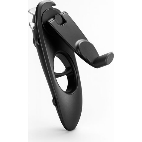 Ouvre-boîte manuel à long levier, ouvre-boîte efficace et sans effort, corps en plastique ABS ultra-résistant et durable