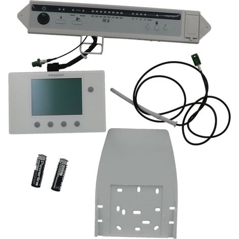 Frisquet – Kit ambiance visioled pour chaudière – Thermostat radio – Antenne radio – Tableau de bord – F3AA41561 (1/3)