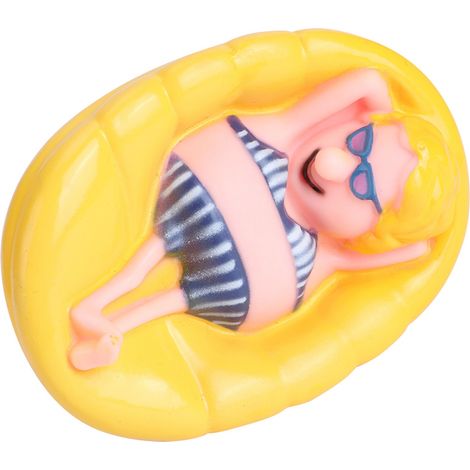 Thermomètre de Bain Flottant Silicone ABS avec Affichage ℉/℃ Cartoon Design 18.5cm (1/5)