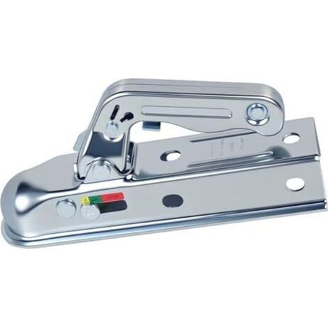 Universal trailer hitch, 50mm square drive, 800kg round trailer load (1/5)