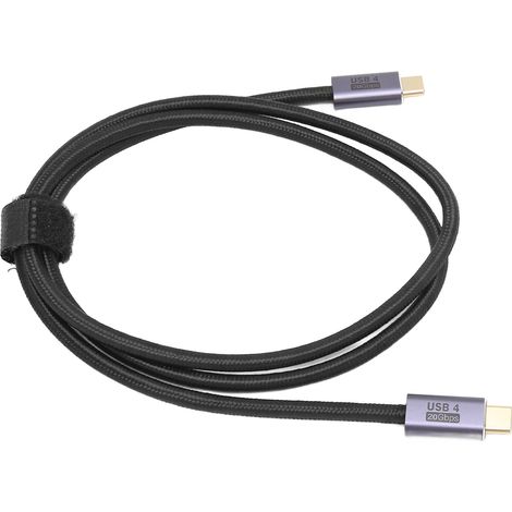 USB-C 4.0 20 Gbit/s Kabel – 8K 60Hz Videounterstützung, 100W PD Schnellladung – 1 Meter (1/5)