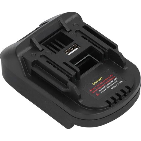 Akku-Adapter-USB-Konverter-Umrüstsatz Dock-Stromanschluss 18V für Bosch BS18MT (1/5)