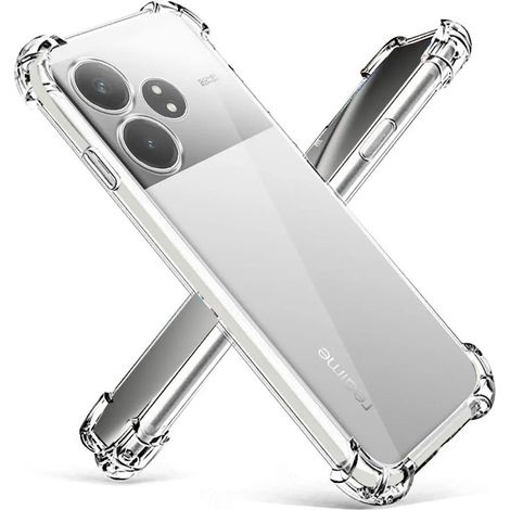 Custodia per Realme GT 6 / 6T, resistente alle cadute, trasparente (1/5)