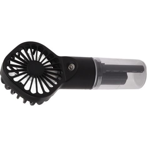 Tragbarer Sprühventilator, USB-aufladbar, mit 4 Sprühstufen, schwarz (1/5)