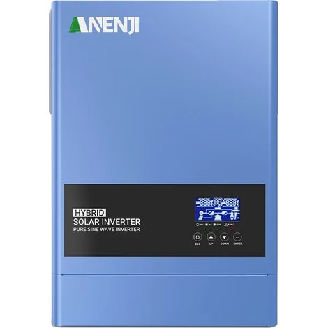 Inversor solar híbrido, diseño compacto, monitorización inteligente, 6200 W (1/2)