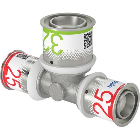Tee reductora Uponor S-Press Plus 25-32-25