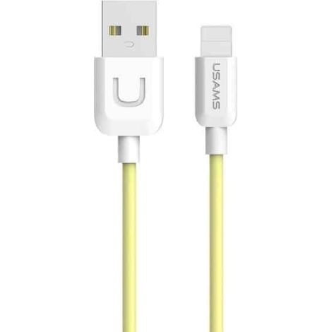Cable USB Lightning para iPhone Usams de 1 m con carga rápida (1/5)