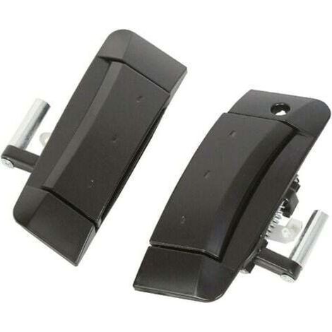 Black Left and Right Outside Door Handles for 2003-2009 350z (1/3)