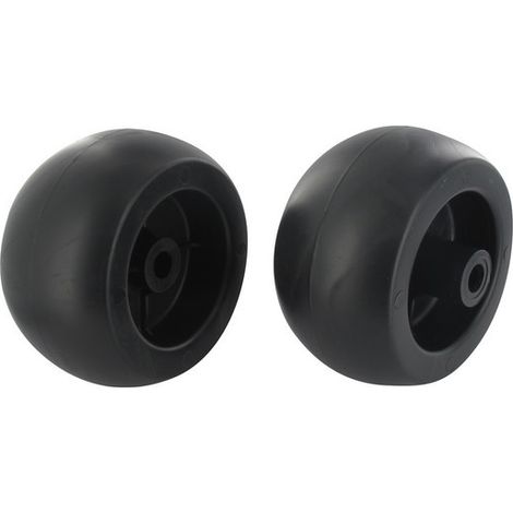 Roulette anti scalping pour tracteur tondeuse 35" à 50" – Alésage 16 mm – Diamètre 127 mm – Pièce d'origine Husqvarna