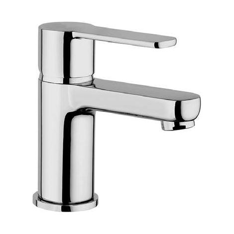 Mitigeur monocommande lavabo Jacuzzi Rubinetteria Eolo en laiton chrome' et cartouche 25 mm robinet lavabo salle de bain fabrique' en Italie (1/3)