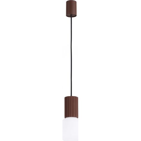 Lampade a sospensione Halo marrone 12x120x12cm Sollux (1/5)