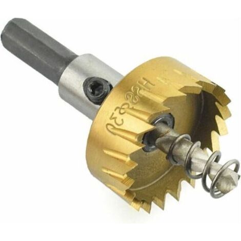 30MM High-Speed Steel Hole Saw Drill Bit, Sawtooth Hole Opener, Hole Drilling Tool (1/3)