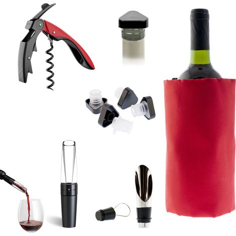 Apérifun - Set prestige 6 pièces pour dégustation des vins - Rouge (1/5)