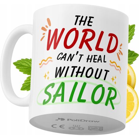 Lustige Tasse für Seeleute – Kaffee- oder Teetasse mit witzigem Textdesign – ideal für Geburtstage, Namenstage, Feiertage und besondere Anlässe. Hochwertige Tasse für Zuhause, Büro und Arbeit. Farbe: 