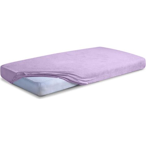 Foglio FROTTE CLASSIC con gomma 150x190, 160x200x20, viola19, MATEX (1/5)