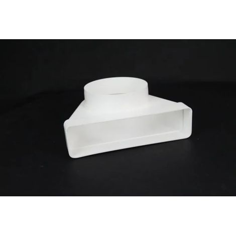 Gomito ventilazione Europlast ventilation elbow 220x55 mm plastica (1/2)