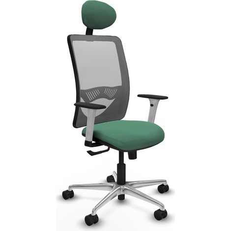 Silla de oficina piqueras y crespo Zulema blanco espuma alta densidad (1/2)