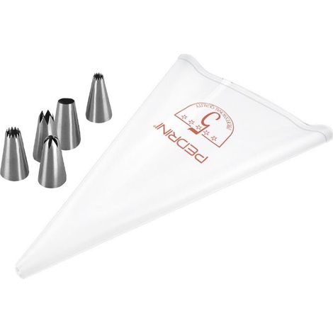 Sacchetto sacca a poche decora dolci professionale maxi 5 beccucci Pedrini