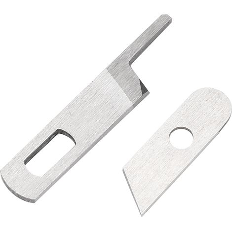2 Pièces Lames Supérieure et Inférieure pour Machine à Coudre SINGER 14U - Accessoires de Coupe Polyvalents (1/5)