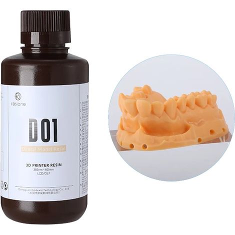 Resina dentale, basso ritiro, elevata precisione dimensionale, D01-1kg (1/2)